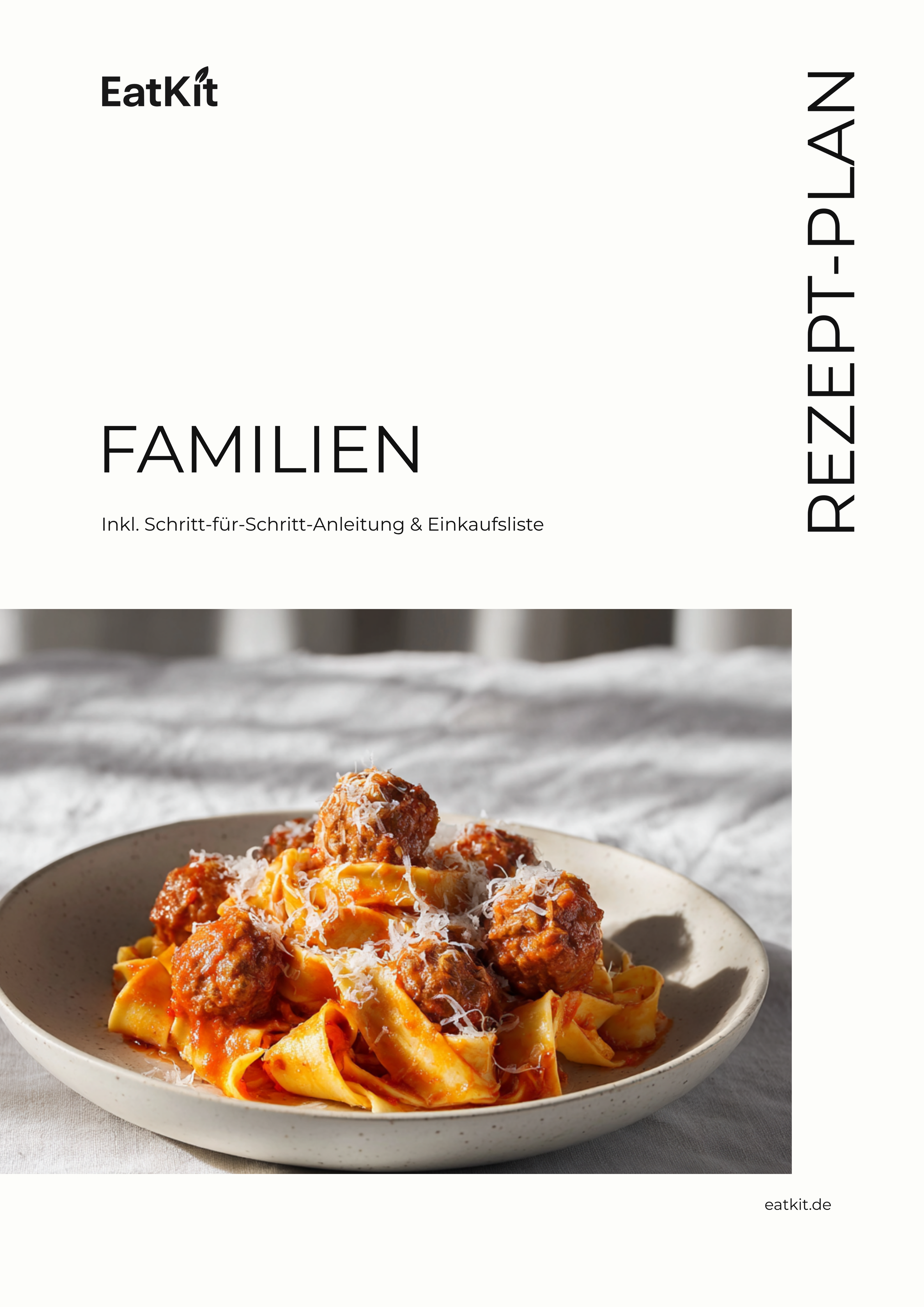 Familien Rezepte-Plan