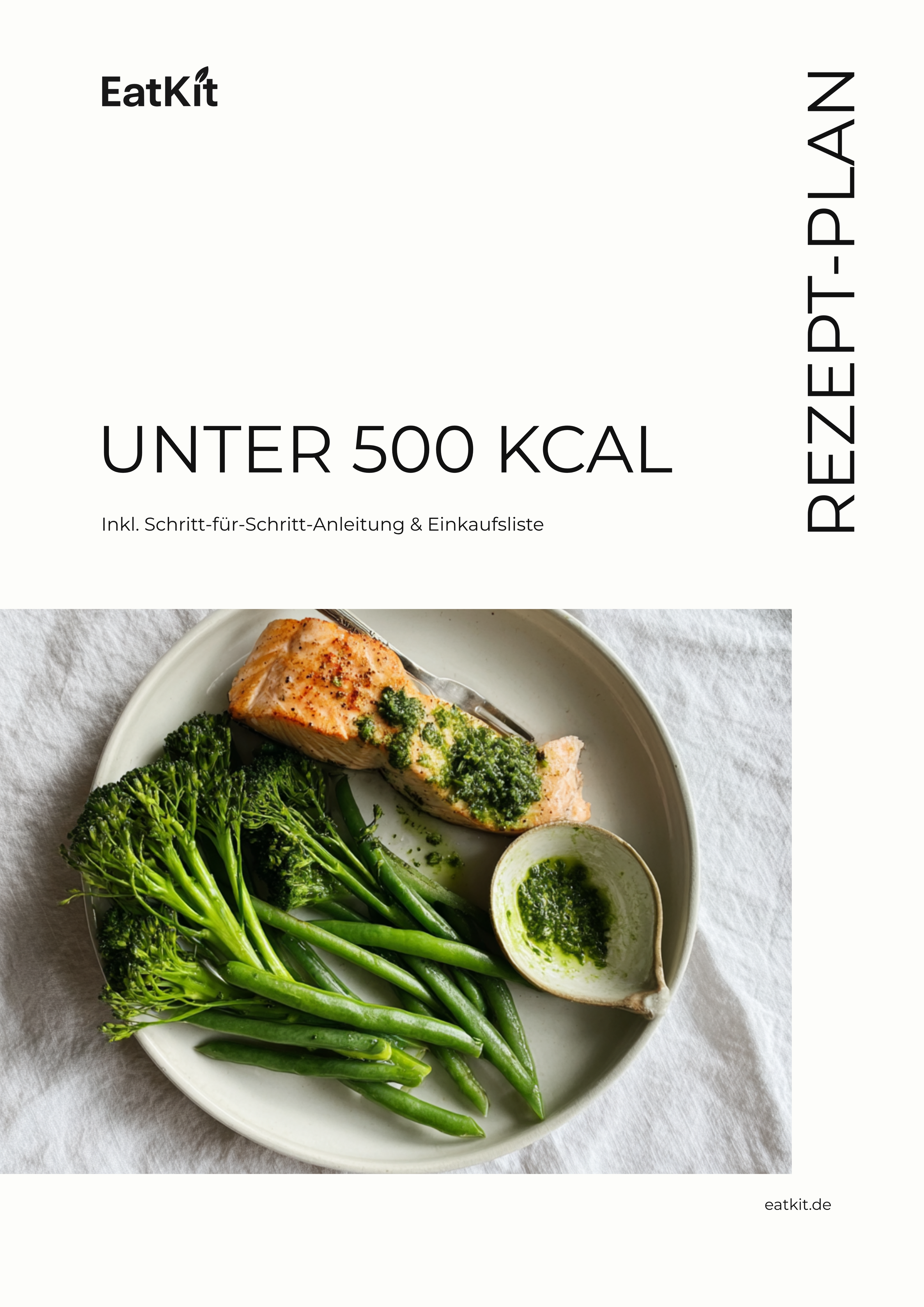 500 Kalorien Rezept-Plan