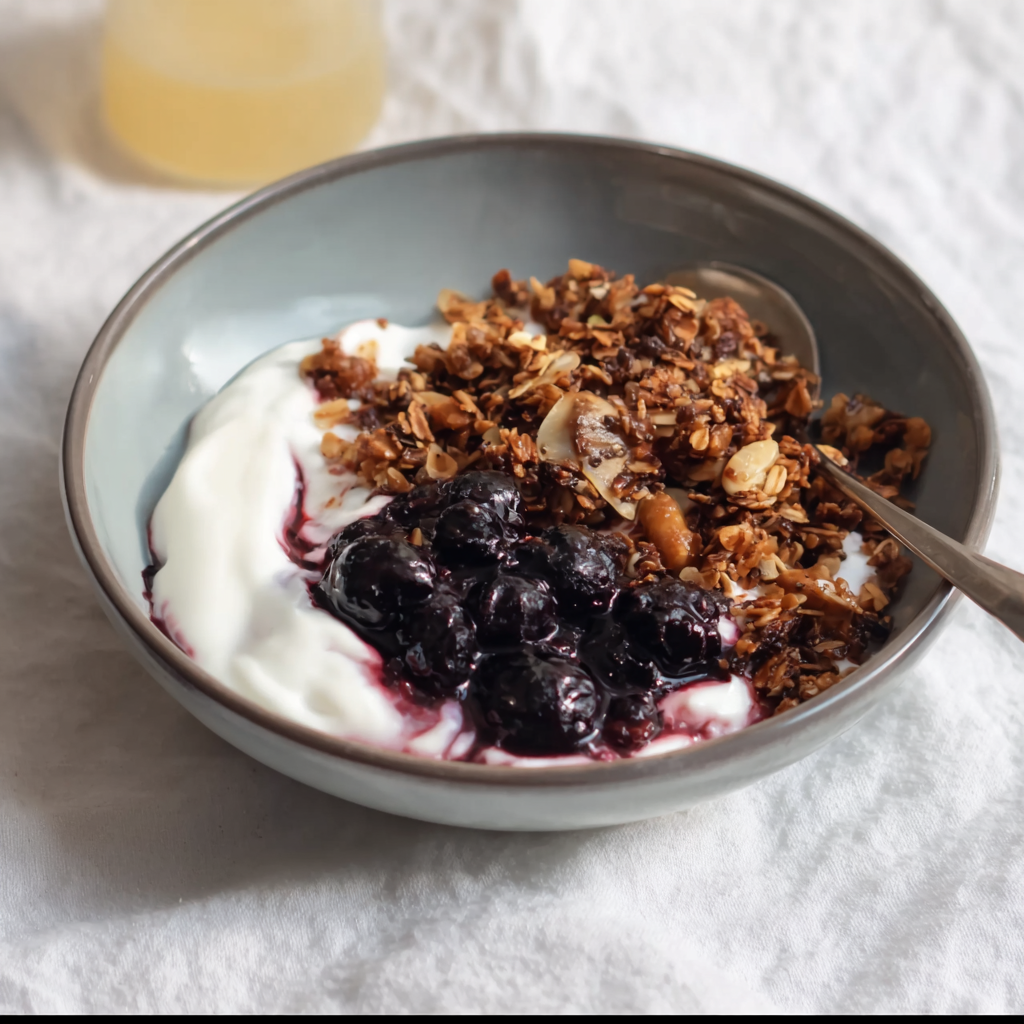 Frühstücks Rezept-Plan